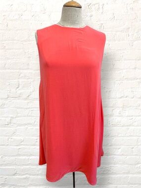 NWT Sleeveless Tunic Style Coral Dress